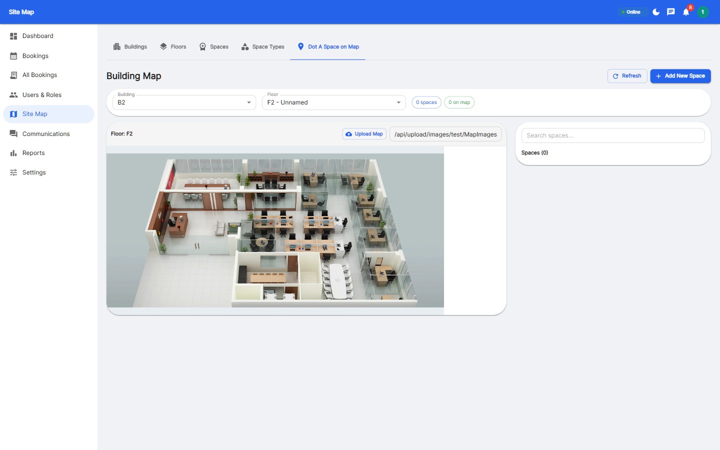 Interactive Floor Map